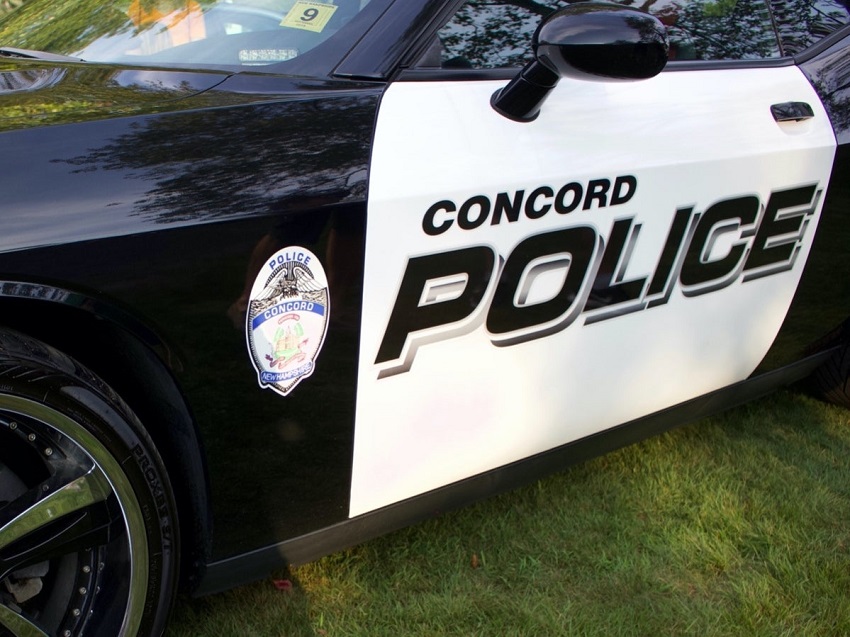Street closed due to suspicious bag in front of Concord police station